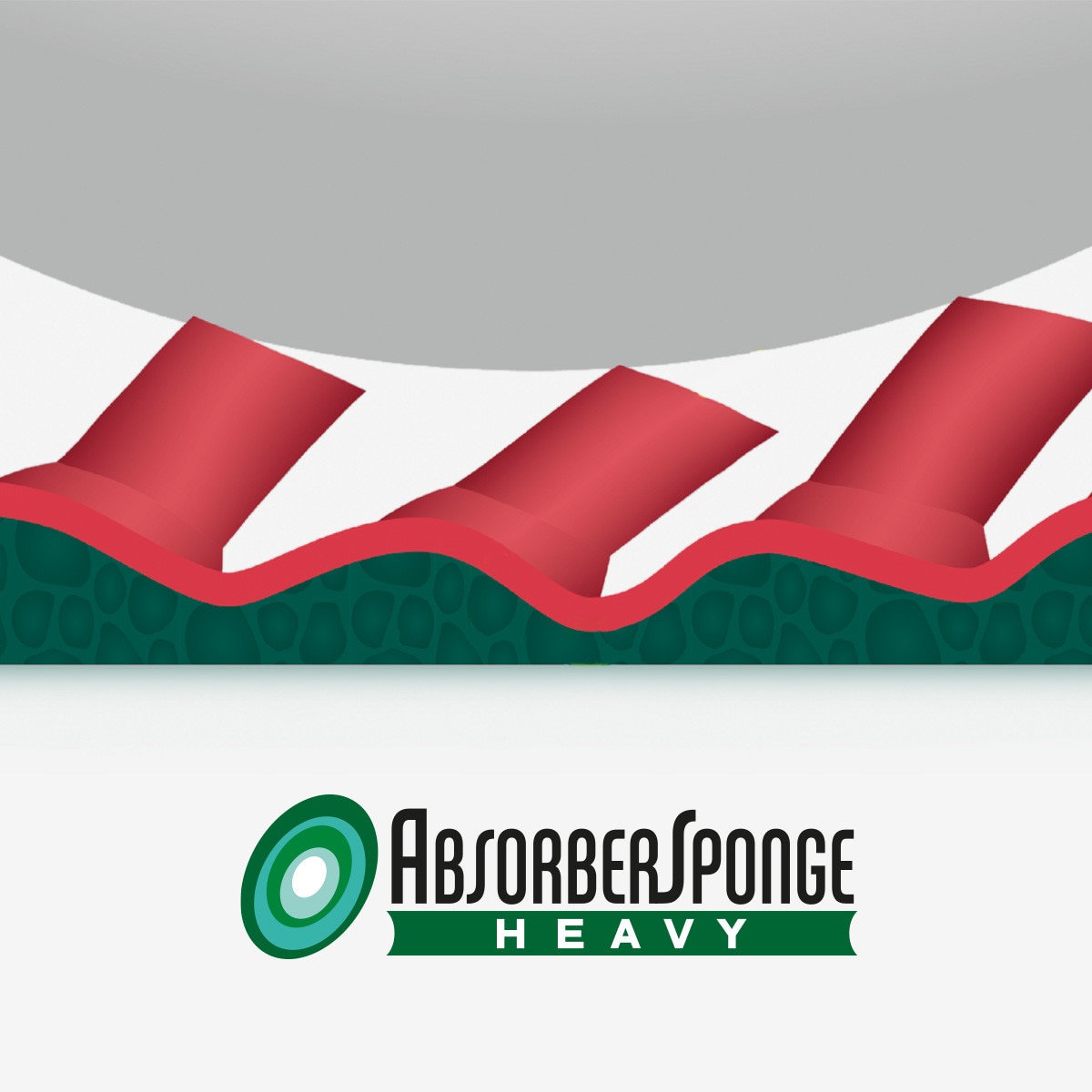 Butterfly Ilius S Long Pips: Absorber Sponge Logo